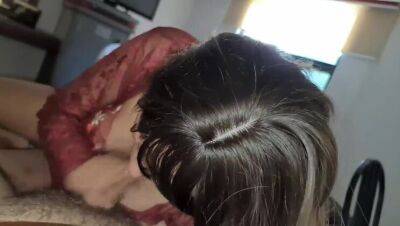 young slut swallowing the cum of her stepdad before getting home - xxxfiles.com