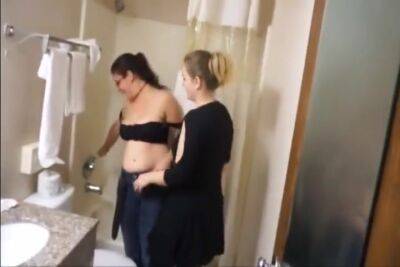 Two Sexy Young Milf Shower Together - upornia.com