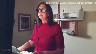 A Sexy Mature Milf Gets A Visit To Her Office From A Young Man In It But He Finds That His Coworker Is A Nymphomanic. Nora 2 - hclips.com - Usa