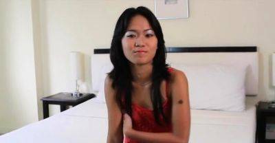 Sweet young nipponese cutie Janna gets body caressed well - drtuber.com - Thailand